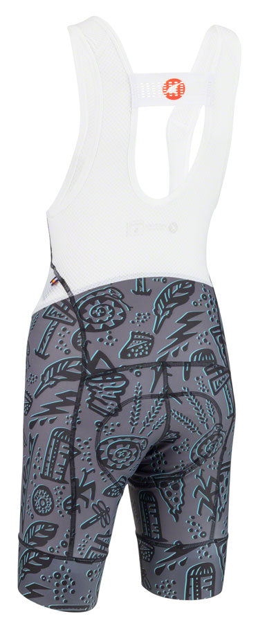 Salsa Team Gravel Story Bib Short - Womens Gray X-Large Shorts and Pants Salsa   