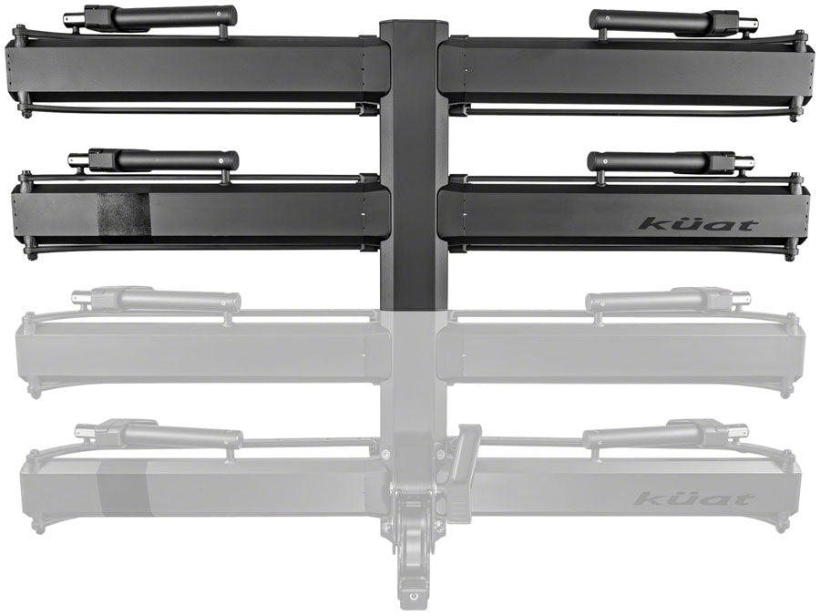 Kuat Piston Pro 2-Bike Add-On Tray - Sandy Black Hitch Racks & Accessories Kuat   