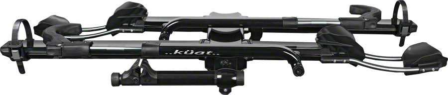 Kuat NV 2.0 Hitch Bike Rack - 2-Bike 1-1/4" Receiver - BLK Metallic/Gray Anodize Auto Racks Kuat   