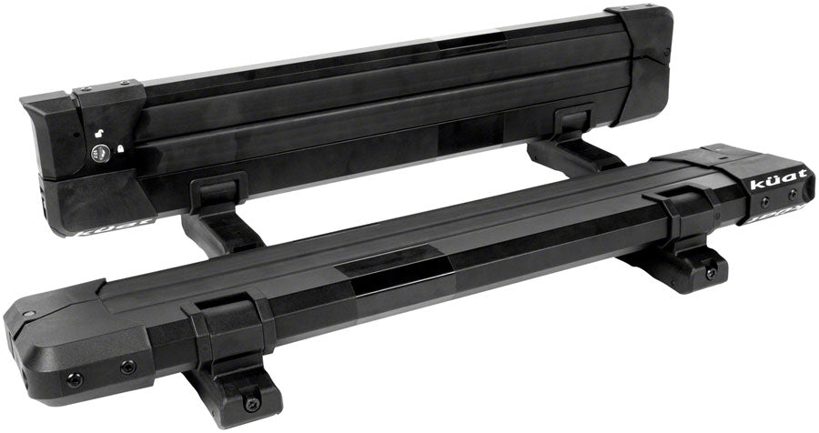 Kuat Switch Clamshell Flip Down Ski Rack - 6 Ski Black Ski Carrier Kuat   