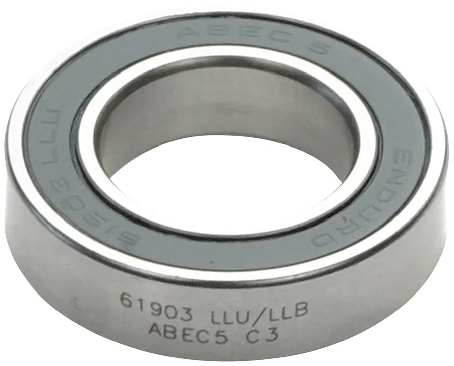 Enduro 61903 LLU/LLB Radial Bearing - ABEC-5 CN Clearance 17mm x 30mm x 7mm Cartridge Bearings Enduro   