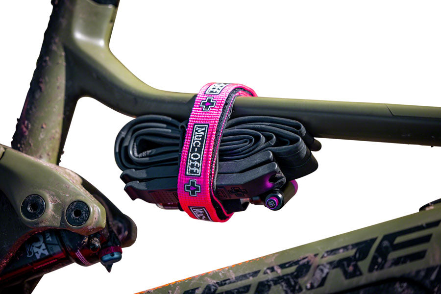 Muc-Off Utility Frame Strap - Pink Tool Wrap Muc-Off   