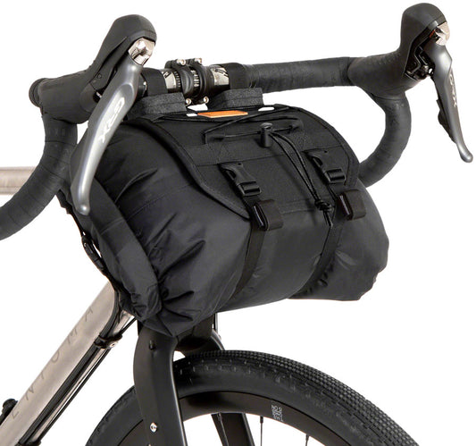 Restrap Bar Bag Handlebar Bag - Small Black/Black Handlebar Bags Restrap   