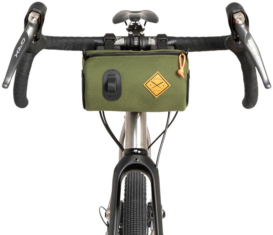 Restrap Canister Handlebar Bag - Olive Handlebar Bags Restrap   
