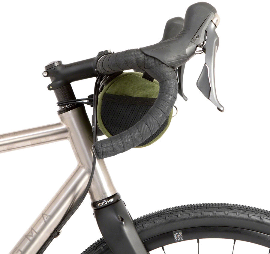 Restrap Canister Handlebar Bag - Olive Handlebar Bags Restrap   