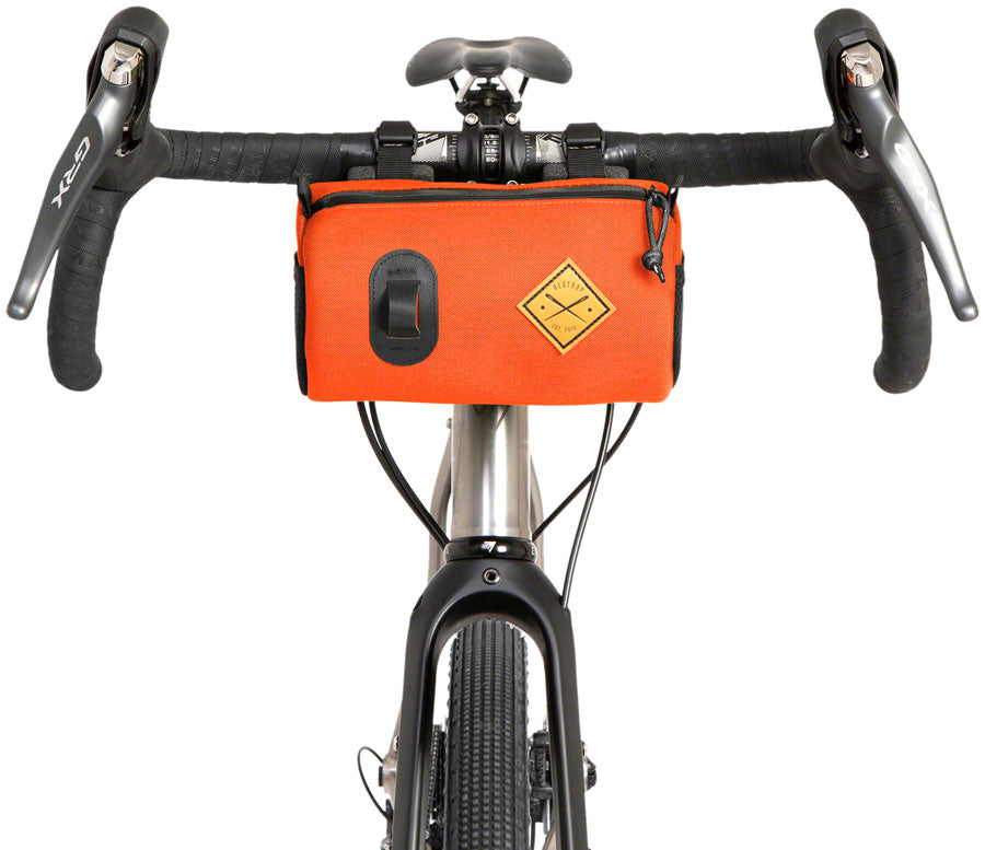 Restrap Canister Handlebar Bag - Orange Handlebar Bags Restrap   