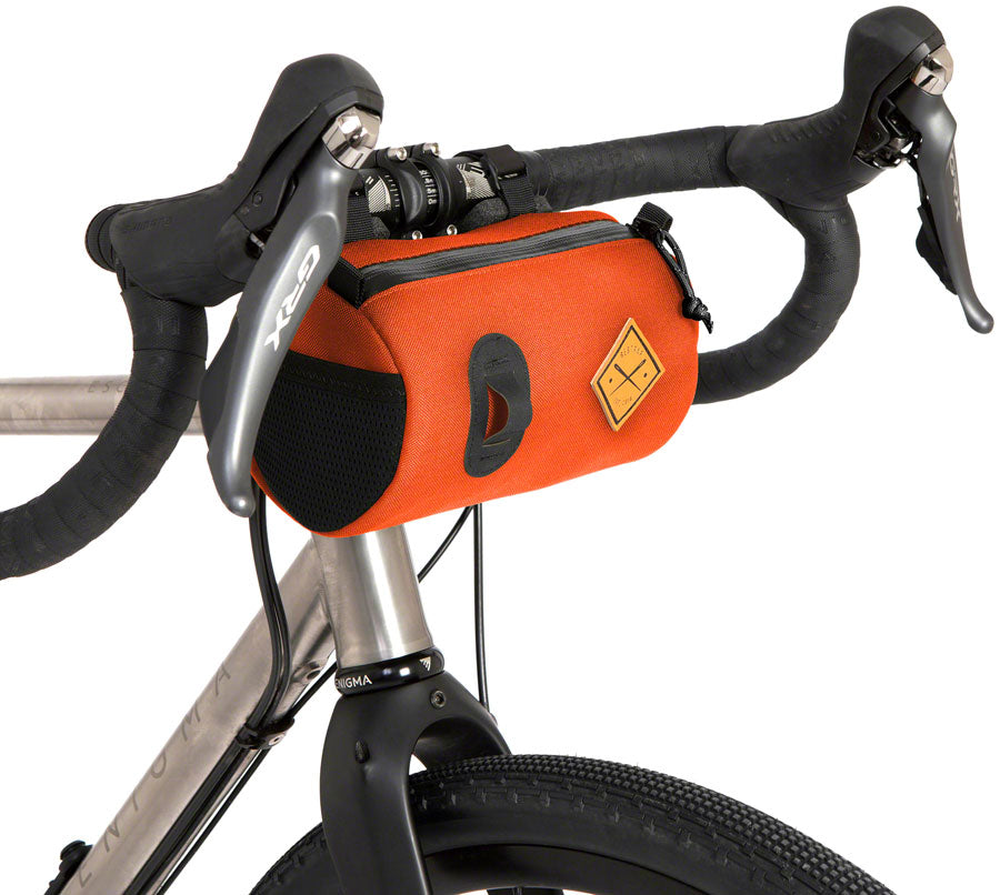Restrap Canister Handlebar Bag - Orange Handlebar Bags Restrap   