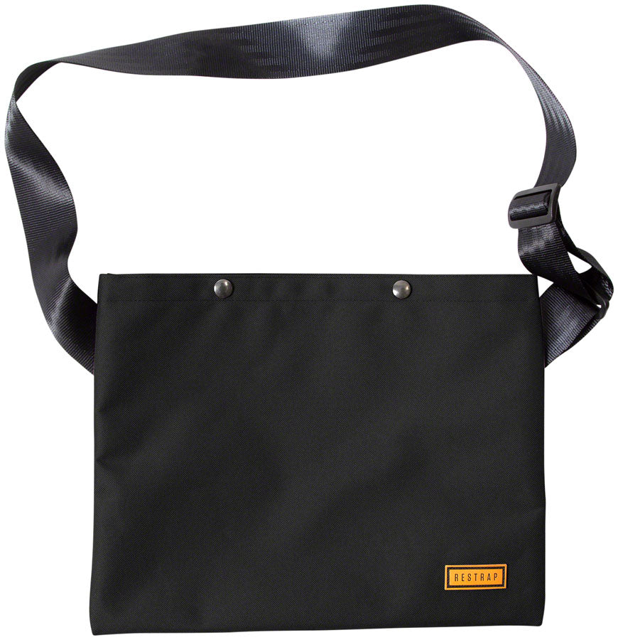 Restrap Musette Backpack - Black Messenger Bag Restrap   