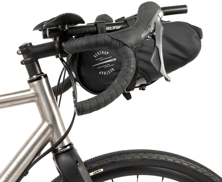 Restrap Race Aero Handlebar Bag - Black Handlebar Bags Restrap   