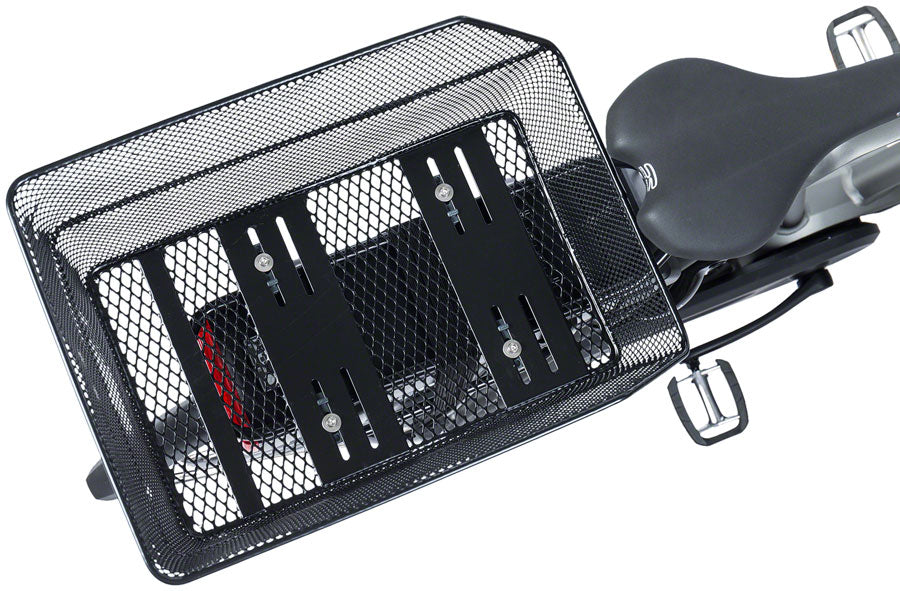 Basil Cento WSL Rear Basket - Black Baskets and Accessories Basil   