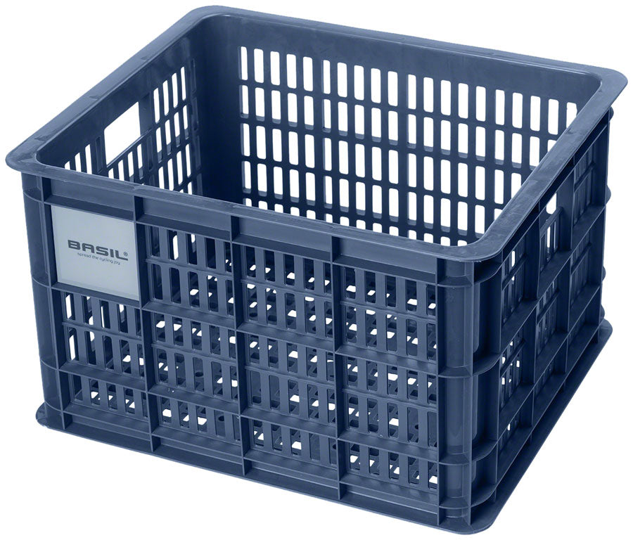 Basil Crate Basket - Medium 29.5L Recycled Plastic Bluestone Baskets and Accessories Basil   