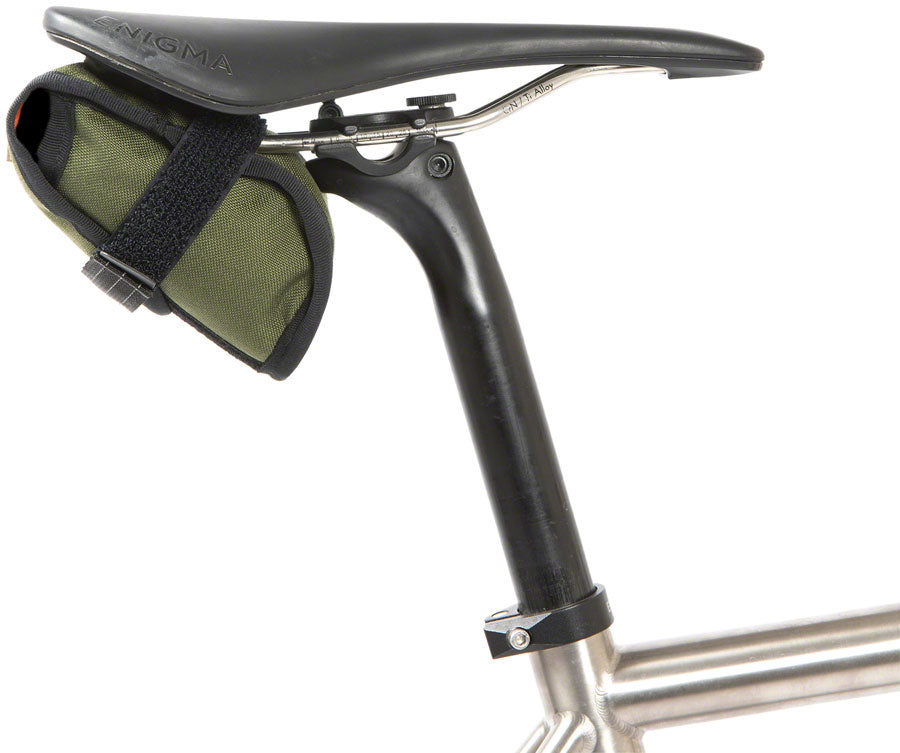 Restrap Tool Pouch Seat Bag - .6L Olive Seat Bag Restrap   