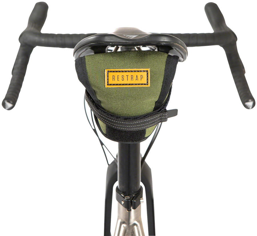 Restrap Tool Pouch Seat Bag - .6L Olive Seat Bag Restrap   