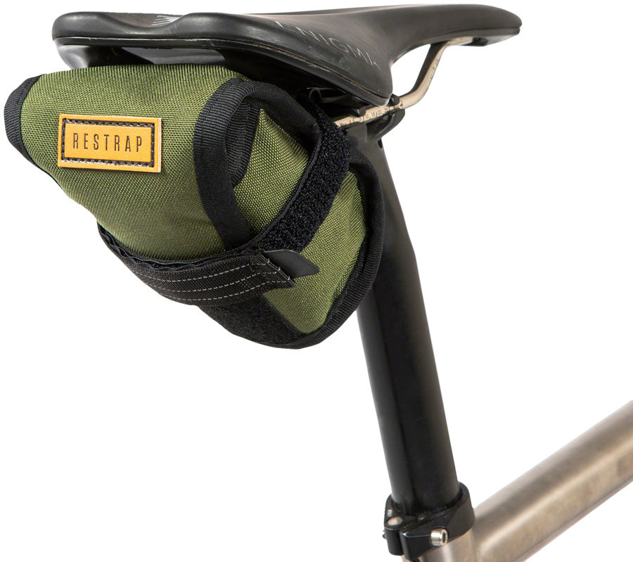 Restrap Tool Pouch Seat Bag - .6L Olive Seat Bag Restrap   