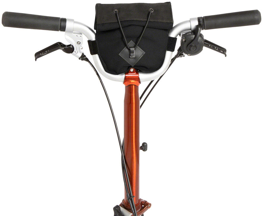 Restrap City Handlebar Bag - 1.2L Black Handlebar Bags Restrap   