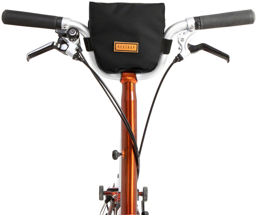Restrap City Handlebar Bag - 1.2L Black Handlebar Bags Restrap   