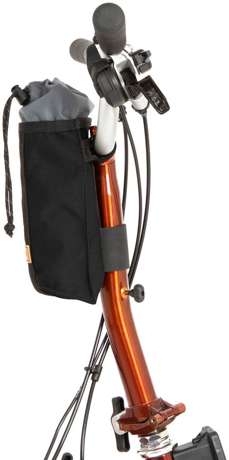 Restrap City Stem Bag  1L Black Top Tube/ Stem Bag Restrap   
