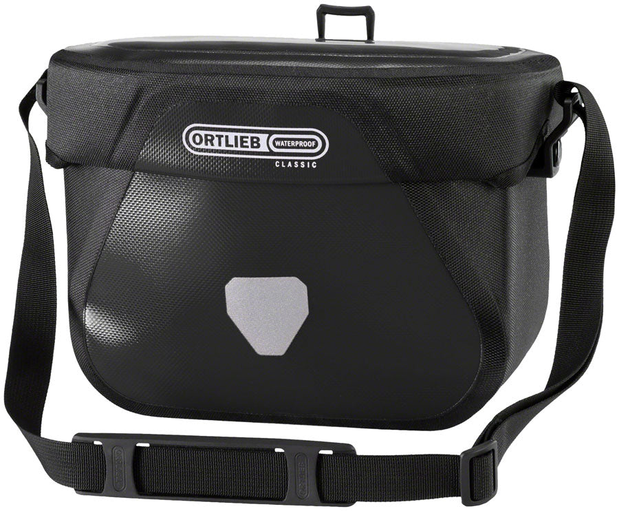 Ortlieb Ultimate Six Classic Handlebar Bag - 6.5L Black Handlebar Bags Ortlieb   