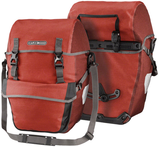 Ortlieb Bike-Packer Plus Panniers - 42L Pair Salsa/Dark Chili Panniers Ortlieb   