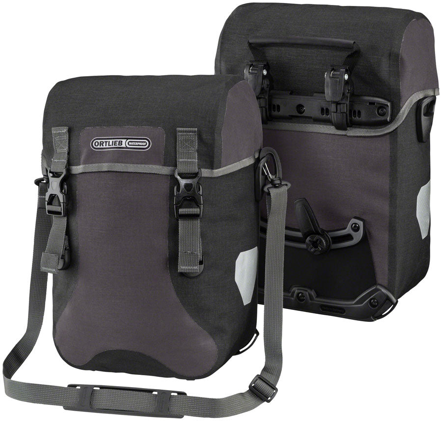 Ortlieb Sport-Packer Plus Pannier - 30L Pair Granite/Black Panniers Ortlieb   
