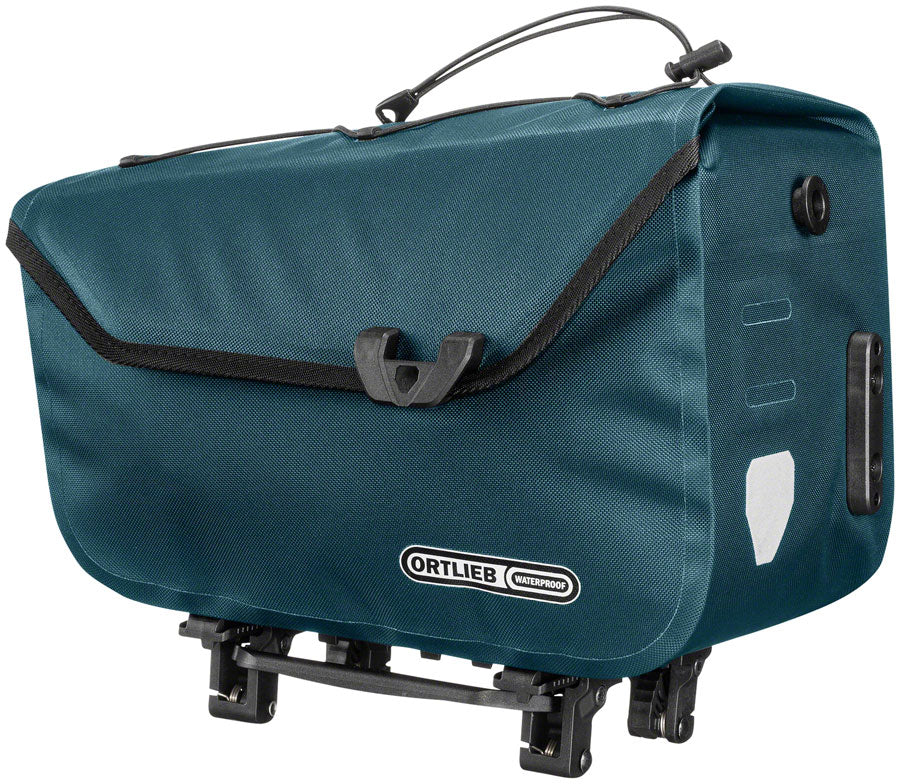 Ortlieb E Trunk Rack Bag - 10L Petrol Rack Bag Ortlieb   