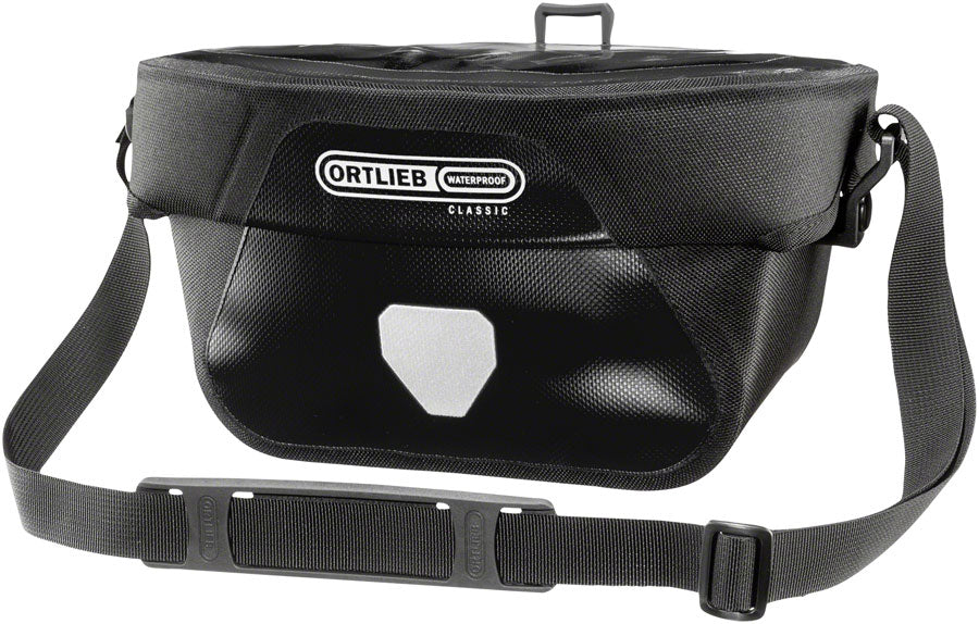 Ortlieb Ultimate Six Classic Handlebar Bag - Black 5L Handlebar Bags Ortlieb   