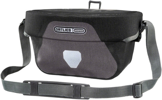 Ortlieb Ultimate Six Plus Handlebar Bag - Black 5L Handlebar Bags Ortlieb   