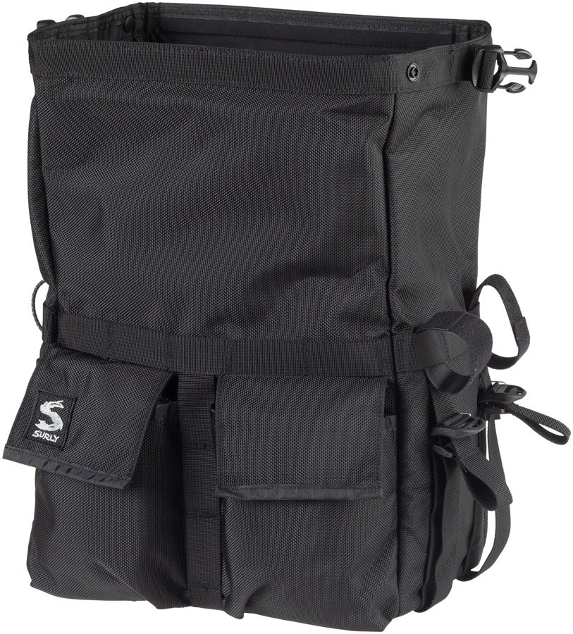 Surly Petite Porteur House Bag Black Rack Bag Surly   