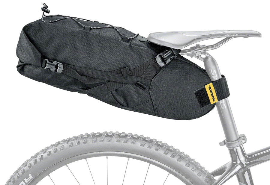 Topeak BackLoader Seat Post Mount Bag - 6L Black Seat Bag Topeak   