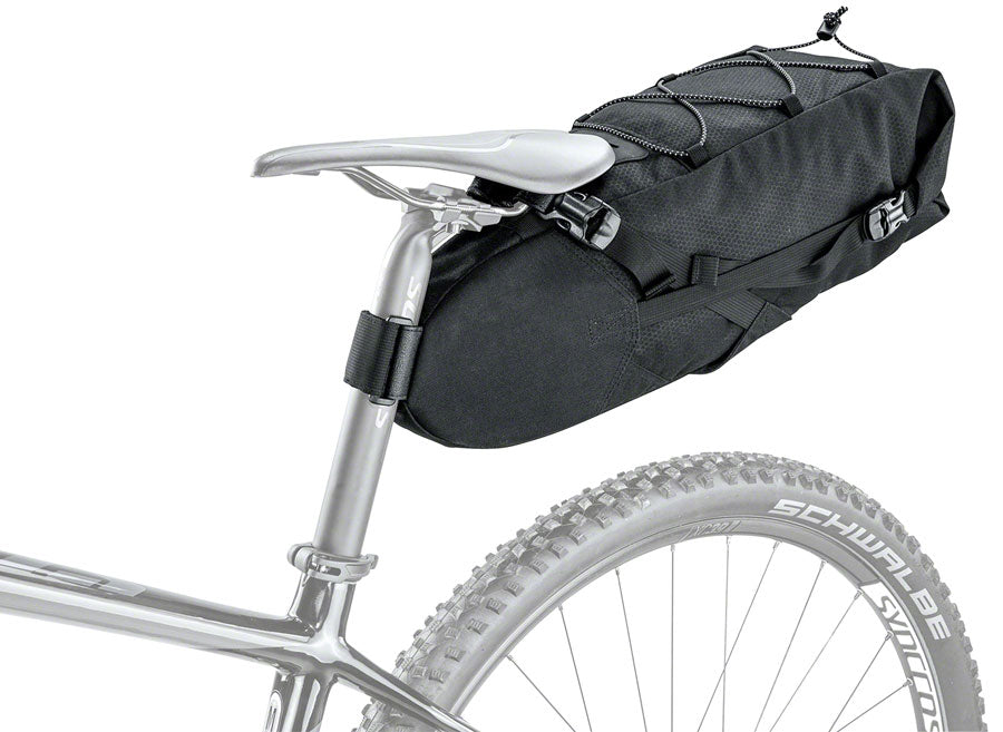 Topeak BackLoader Seat Post Mount Bag - 6L Black Seat Bag Topeak   