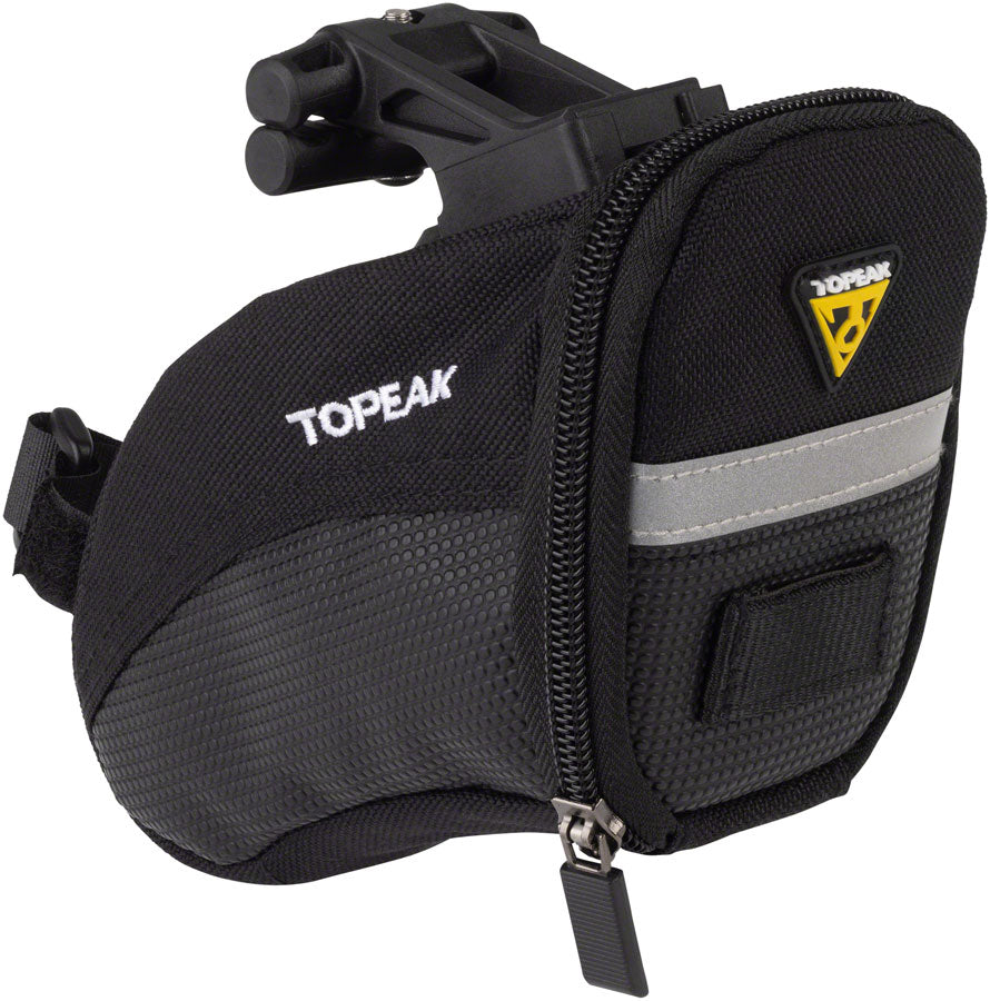 Topeak Aero Wedge Seat Bag - QuickClick Small Black Seat Bag Topeak   