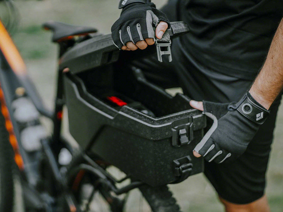 Topeak E-Xplorer Trunk Box - 8.5L Black Rack Bag Topeak   