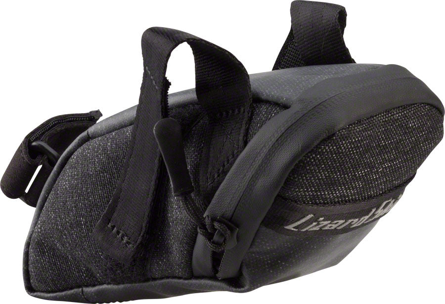 Lizard Skins Micro Cache Seat Bag: Jet Black Seat Bag Lizard Skins   