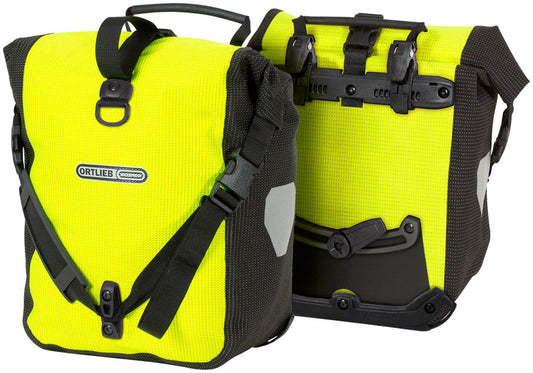 Ortlieb Sport-Roller High Visibility: 25 Liter Pair Yellow Panniers Ortlieb   
