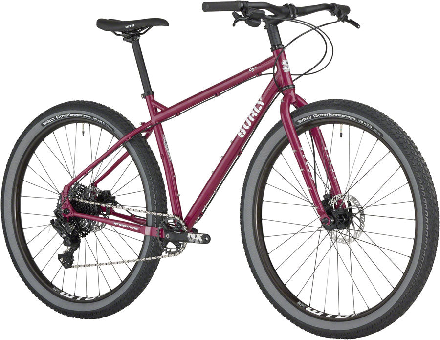 Surly Ogre Bike - 29" Steel Fermented Plum Medium Touring Bike Surly   