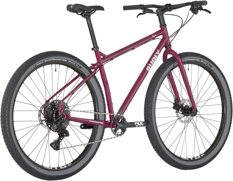 Surly Ogre Bike - 29" Steel Fermented Plum Large Touring Bike Surly   