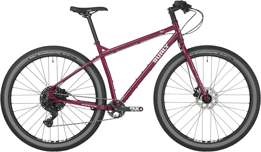 Surly Ogre Bike - 29" Steel Fermented Plum X-Large Touring Bike Surly   