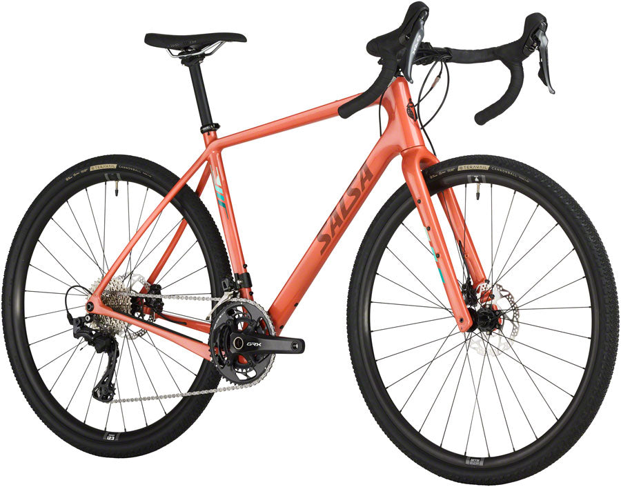 Salsa Warbird C GRX 820 2x12 Bike - 700c Carbon Burnt Orange 59cm All-Road Bike Salsa   