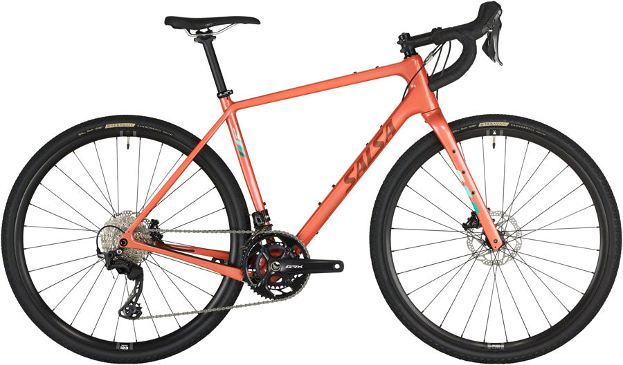 Salsa Warbird C GRX 820 2x12 Bike - 700c Carbon Burnt Orange 59cm All-Road Bike Salsa   