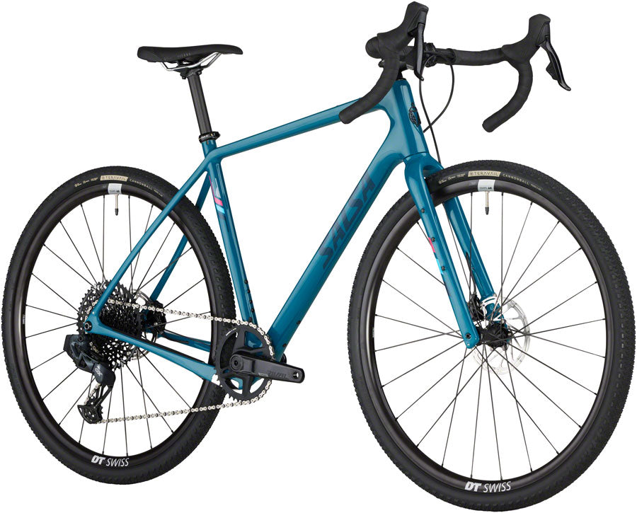 Salsa Warbird C GX Eagle AXS Bike - 700c Carbon Blue 54.5cm All-Road Bike Salsa   