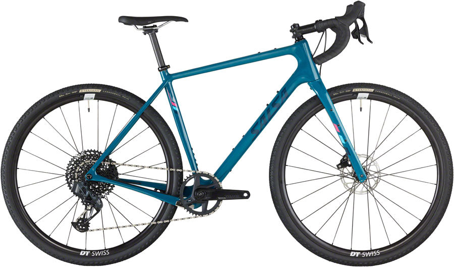 Salsa Warbird C GX Eagle AXS Bike - 700c Carbon Blue 54.5cm All-Road Bike Salsa   