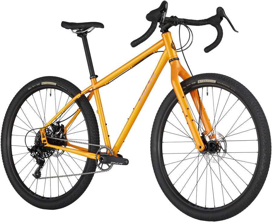 Salsa Fargo Apex 1x11 Bike - 29" Steel Orange X-Small All-Road Bike Salsa   