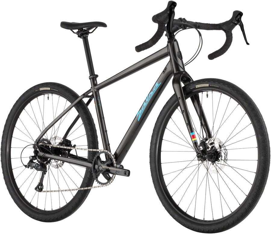 Salsa Journeyer Advent 650 Bike - 650b Aluminum Black 49cm All-Road Bike Salsa   