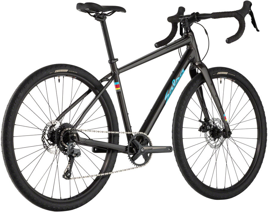 Salsa Journeyer Advent 650 Bike - 650b Aluminum Black 49cm All-Road Bike Salsa   