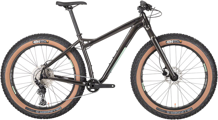 Salsa Mukluk Advent X Fat Tire Bike - 26" Aluminum Black Large Fat Bike Salsa   