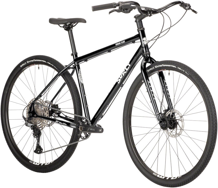 Surly Bridge Club 700c Bike - 700c Steel Black Medium Touring Bike Surly   