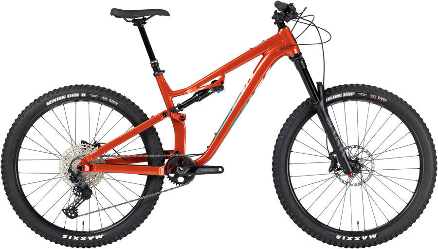 Salsa Rustler SLX Bike - 27.5" Aluminum Orange X-Small Mountain Bike Salsa   