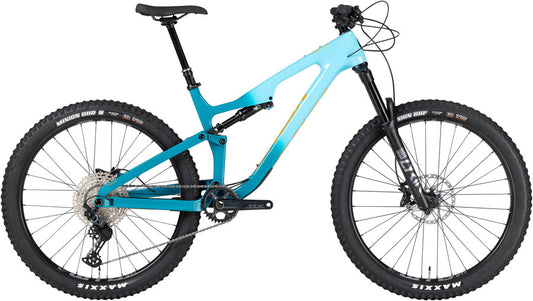 Salsa Rustler Carbon SLX Bike - 27.5" Carbon Teal Fade Medium Mountain Bike Salsa   