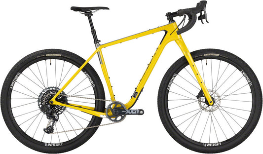 Salsa Cutthroat C X01 Eagle AXS Bike - 29" Carbon Yellow 54cm All-Road Bike Salsa   