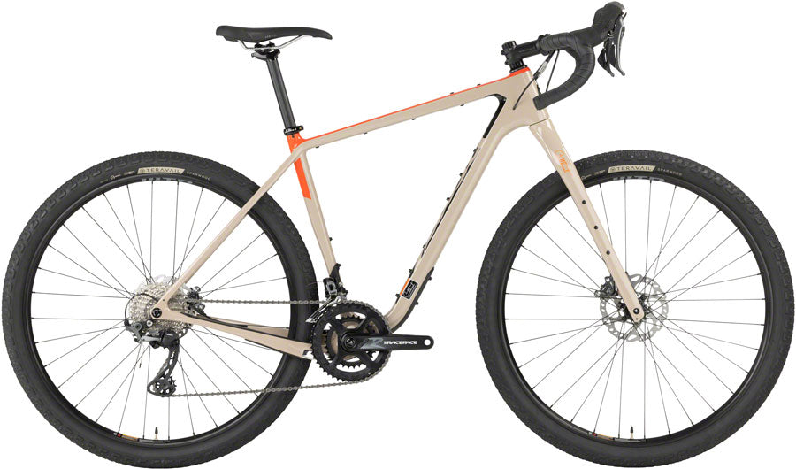 Salsa Cutthroat C GRX 810 Bike - 29" Carbon Tan 60cm All-Road Bike Salsa   